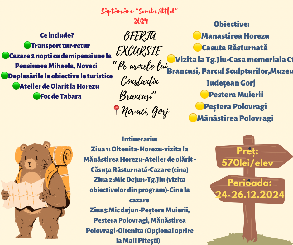 EXCURSIE 3 ZILE! SUPER PRET!